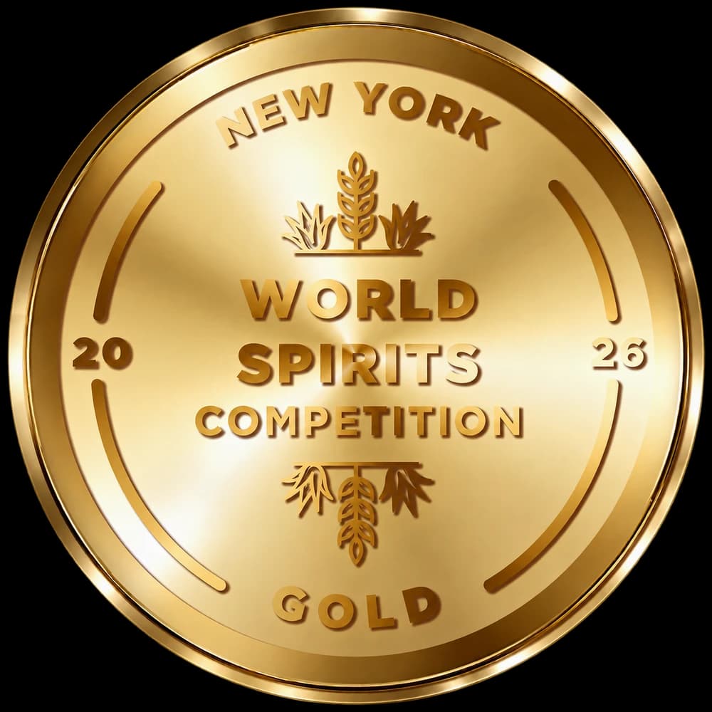 New York World Spirits Competition 2026 Gold medal