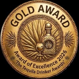 The Tequila Drinker Awards 2026 Gold Award medal