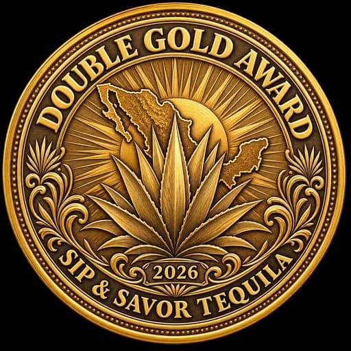 Sip and Savor Tequila Awards 2026 Double Gold medal