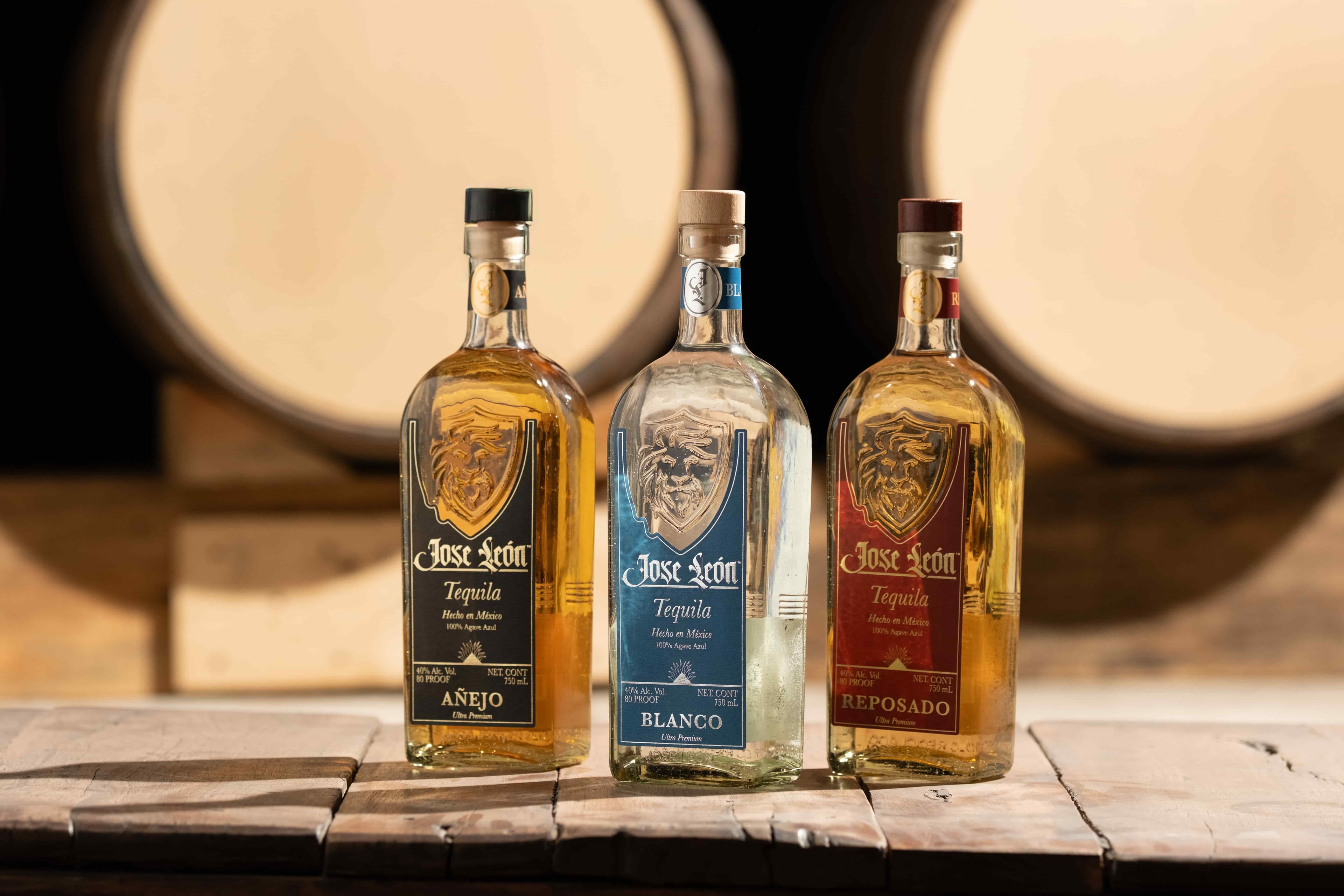 Jose León Tequila lineup